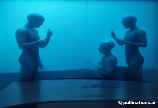 Two young brothers test AI systems with crash test dummy technology in a modern tech startup office environment