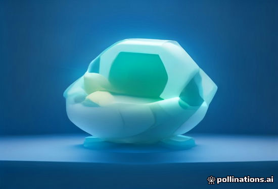Cute robot duck toy controlled by AI on a desk near a gaming graphics card