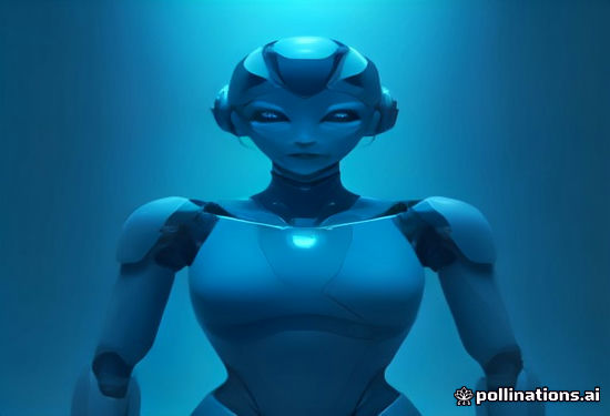 humanoid robot demonstrating physical intelligence in a clean lab environment with soft lighting